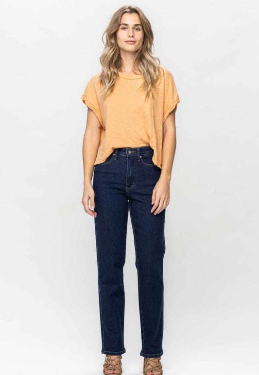 Judy Blue High Rise Tummy Control Classic Denim Jeans