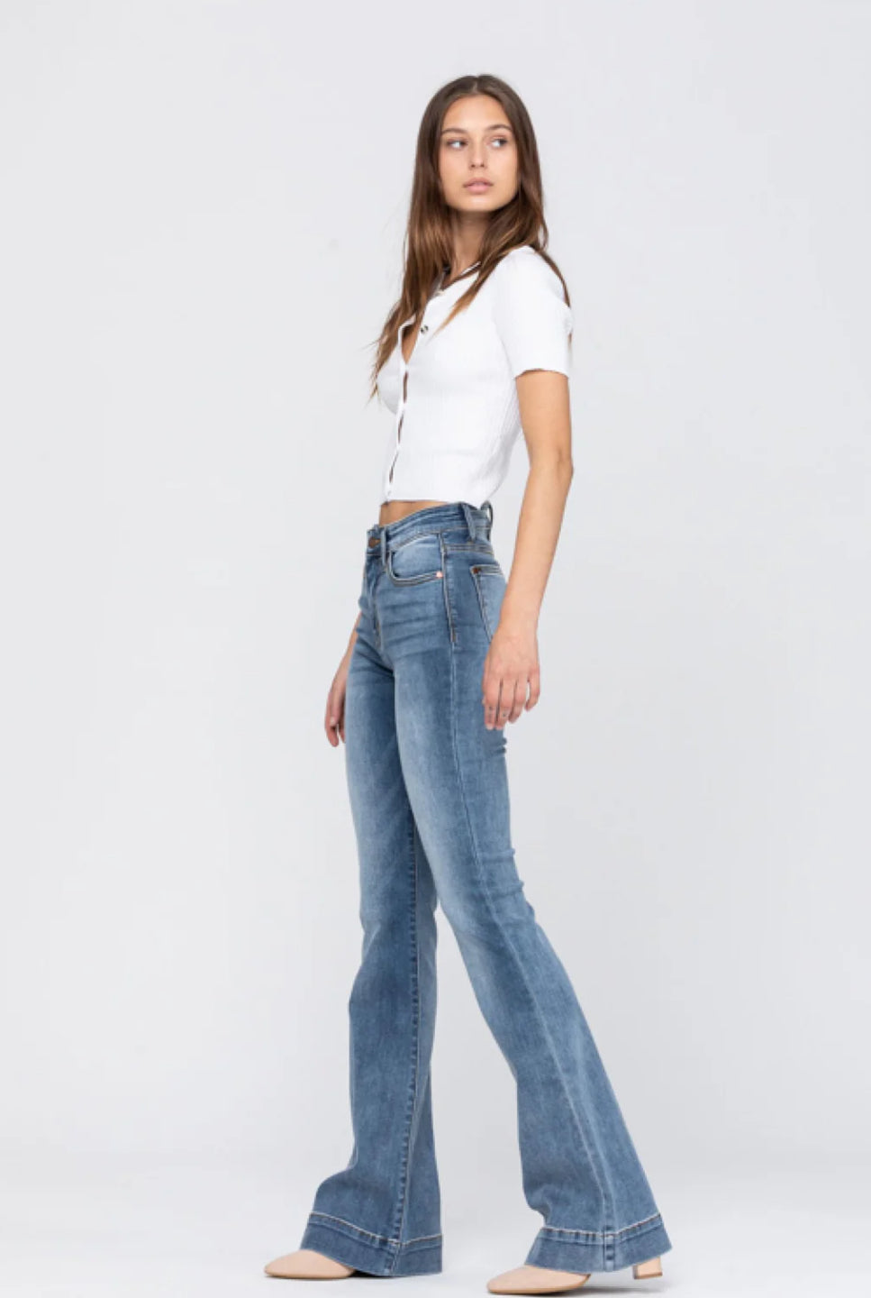 KanCan High Rise Flare Jeans