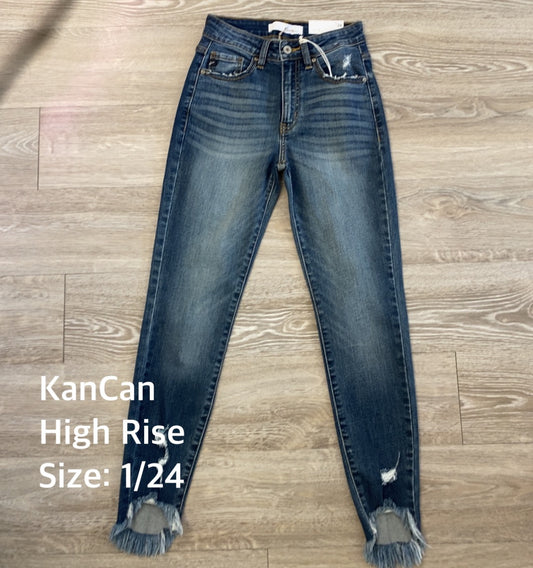 KanCan High Rise Shark Bite Bottom