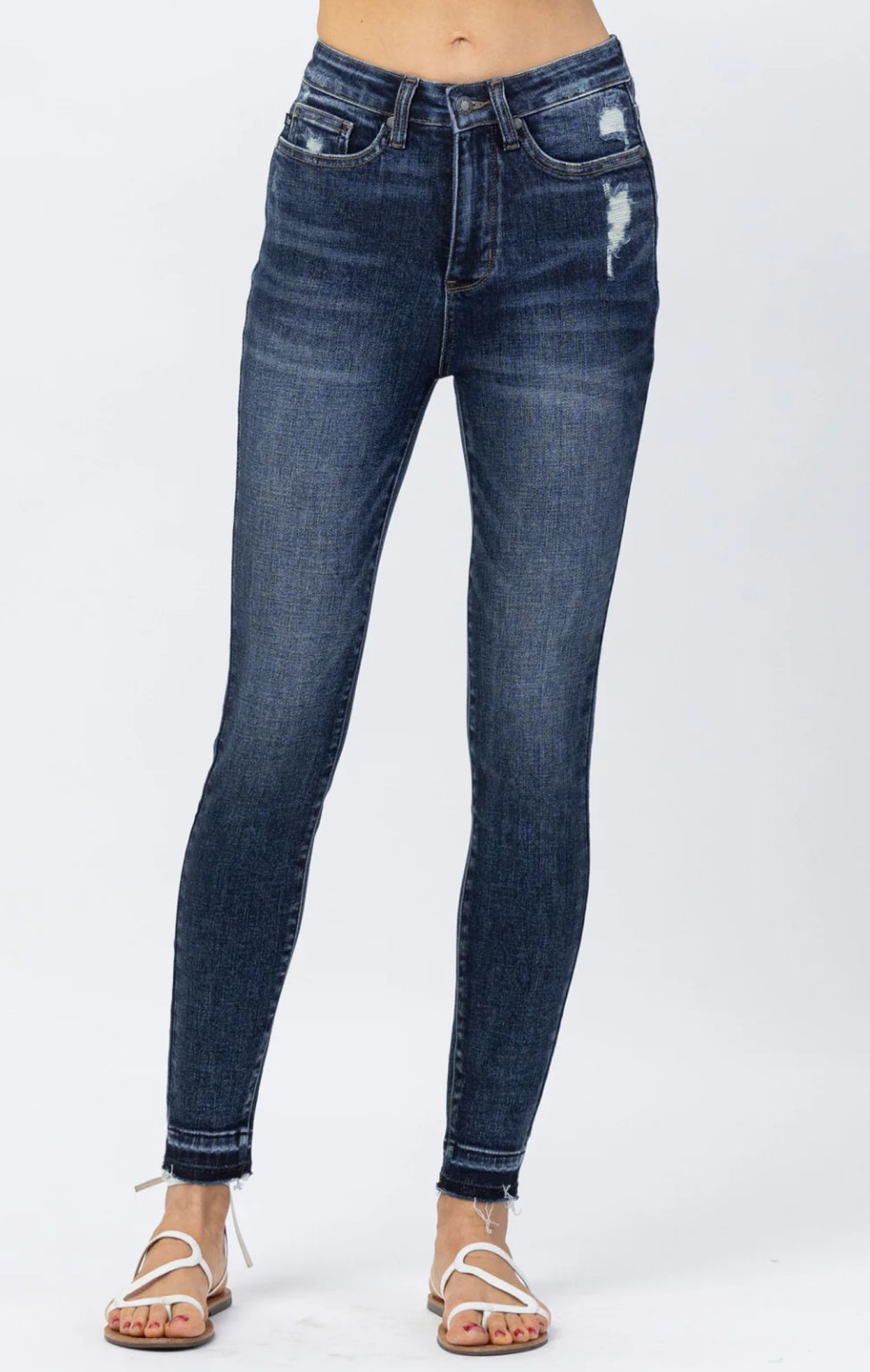 Judy Blue Dark Wash Tummy Control Skinny Jeans