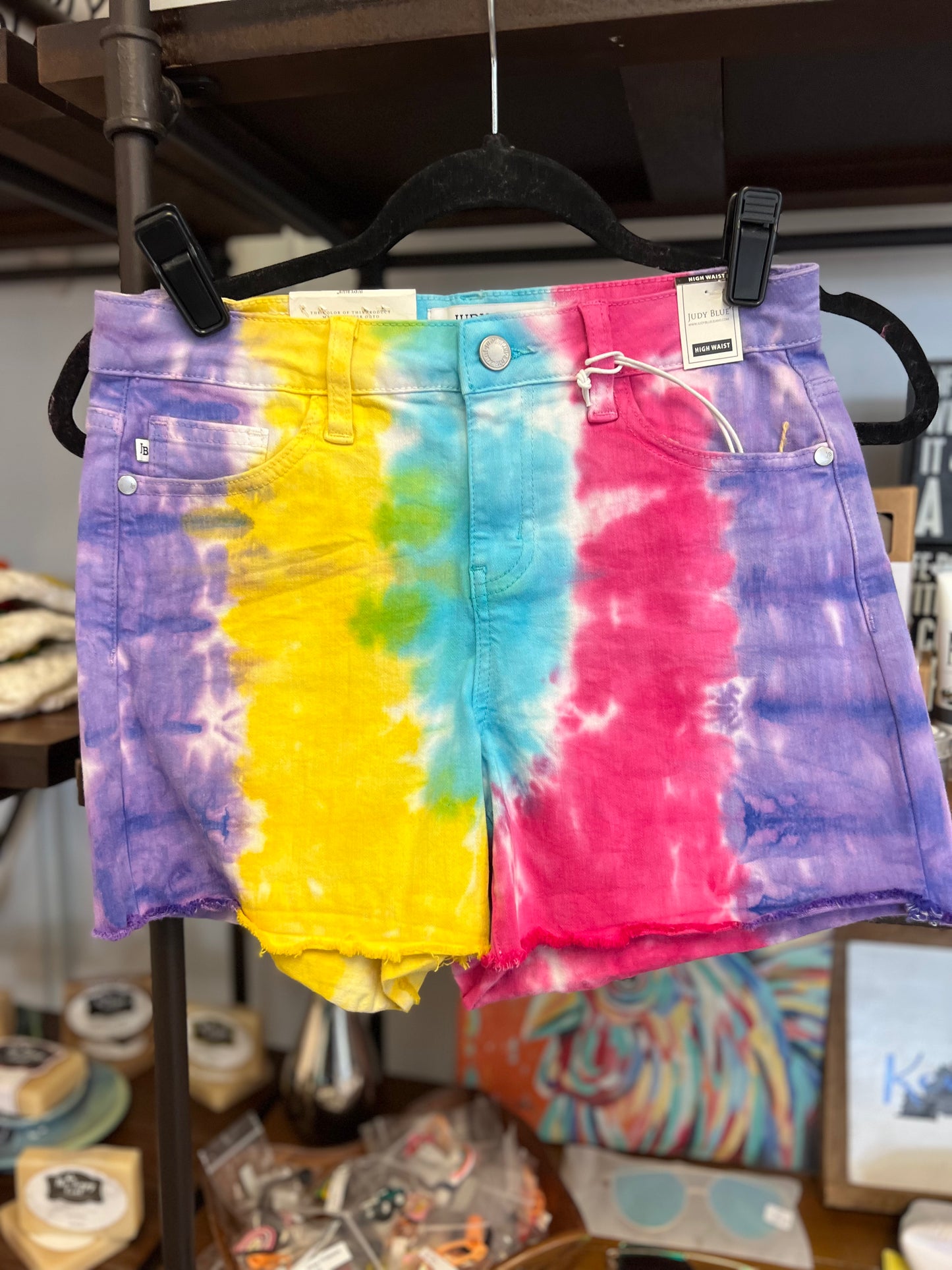 Judy Blue Tye Dyed Shorts