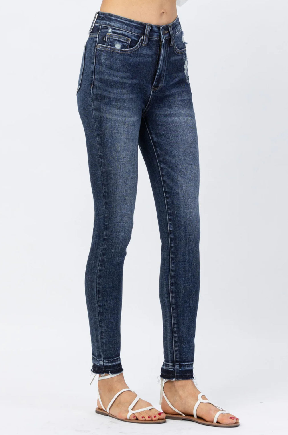 Judy Blue Dark Wash Tummy Control Skinny Jeans