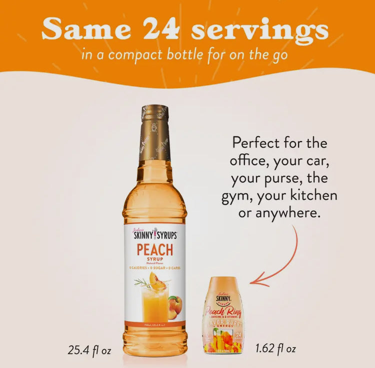 Skinny Syrup Peach Ring