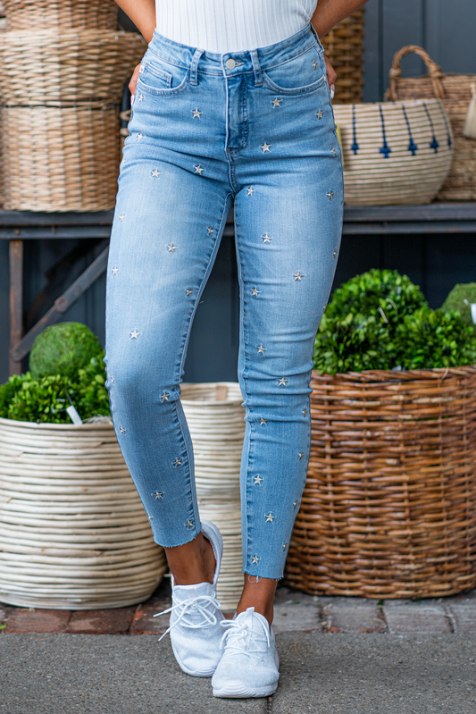 Judy Blue High Rise Skinny Jeans size 7/28