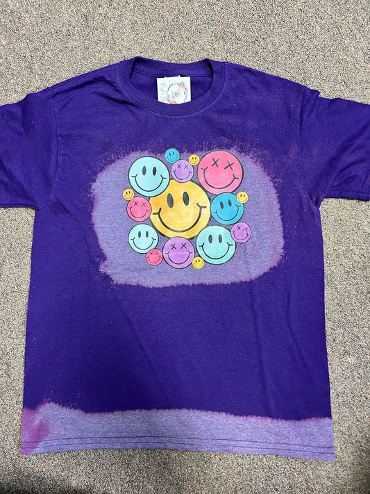 Bleached Smiley T-shirt