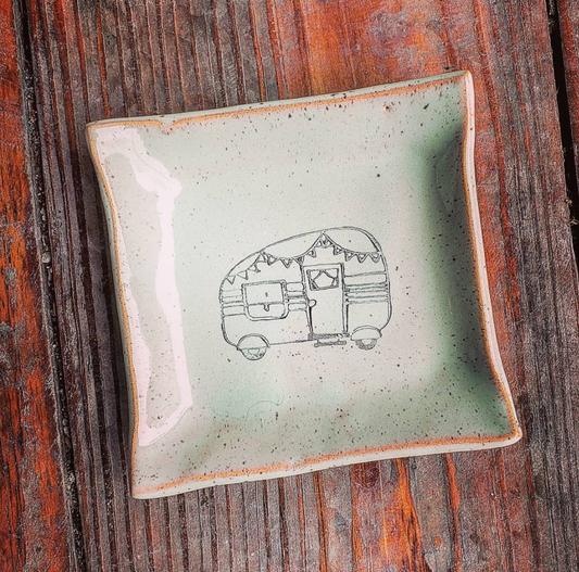 Square Dish - Camper - 219 Main Marketplace